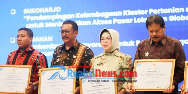 Terima Apresiasi BRIDA/BAPPERIDA OPTIMAL Tahun 2025, Bupati Motivasi Perkuat Kolaborasi Riset dan Inovasi