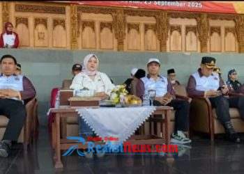 Wakil Ketua DPRD Kota Sukabumi Feri Sri Astrina Menghadiri Upacara Pembukaan PORISMAS Siswa SIP Angkatan-54 Gelombang II TA. 2025. Resimen Citta Dharma Laksita