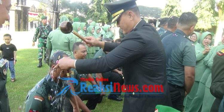 Dandim 0607/Kota Sukabumi Pimpin Upacara Hari Kesaktian Pancasila dan Tradisi Kenaikan Pangkat