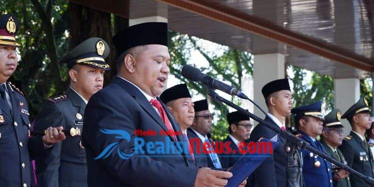 Ketua DPRD Budi Azhar Mutawali, S.Ip Hadiri Upacara Hari Kesaktian Pancasila Tingkat Kabupaten Sukabumi 2025