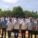 Perkuat Dukungan, Mewakili Danramil 2203/Warungkiara Serka Enceng Setiawan Hadiri Pelepasan Corps Putri Assalam Menuju Ajang Internasional