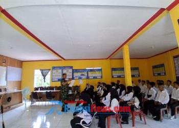 Danpos Bantargadung Peltu Andi Monitoring Kegiatan Bimbingan Konseling Calon Relawan SPPG