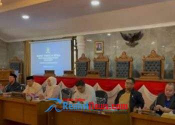 DPRD Kota Sukabumi Menggelar Rapat Kerja Panitia Kerja Dalam Pembahasan Wakaf Tunai