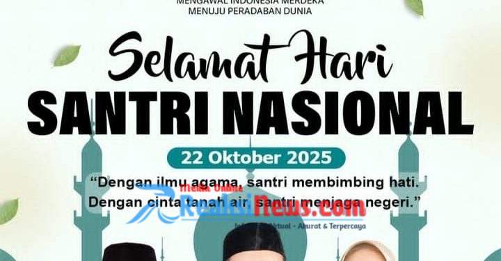 Ketua DPRD Kota Sukabumi, Ketua Komisi II, Ketua Komisi III dan Wakil Ketua Komisi I, Menghadiri Peringatan Hari Santri Tahun 2025