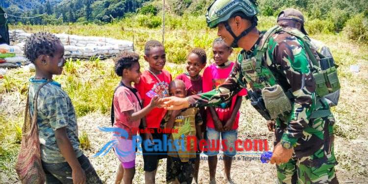 Jaya Sakti Berbagi, Kepedulian Personil TK Bilai Dengan Anak-anak