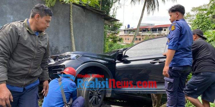 Minibus Terperosok Ke Jurang, Berhasil di Selamatkan Tim Danpos Pemadam Posko 5 Cibadak