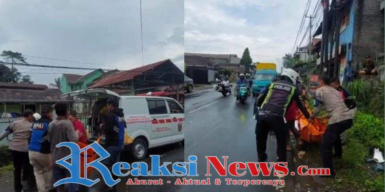 Pengendara Sepeda Motor Tewas Terlindas Truk Tangki Semen, Di Jalan Cikukulu Sukabumi