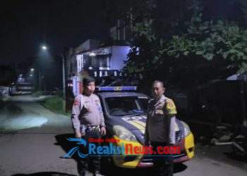 Antisipasi Kejahatan Malam hari, Polsek Baros efektifkan Patroli Jam rawan malam hari
