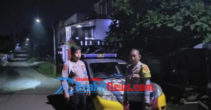 Antisipasi Kejahatan Malam hari, Polsek Baros efektifkan Patroli Jam rawan malam hari