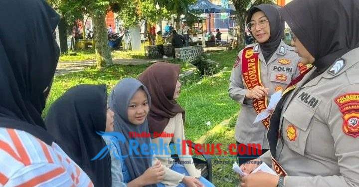 Polresta Bandung Gelar Patroli Mojang Lodaya di Stadion Jalak Harupat, Wujudkan Kamtibmas Humanis dan Proaktif