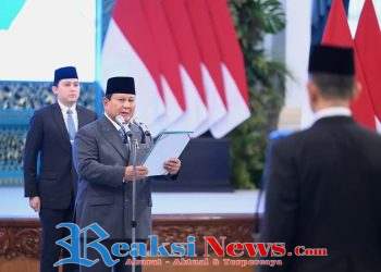 Presiden Prabowo Lantik Arif Satria dan Amarulla Octavian sebagai Kepala dan Wakil Kepala BRIN