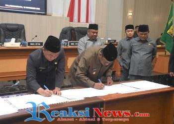 Bupati dan Wakil Bupati Sukabumi Hadir Paripurna, Bahas Sejumlah Agenda Penting