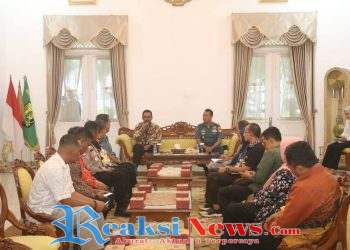 Bupati Terima Kunjungan Danlanal Bandung, Bahas Agenda Bakti Sosial di Wilayah Terdampak Bencana