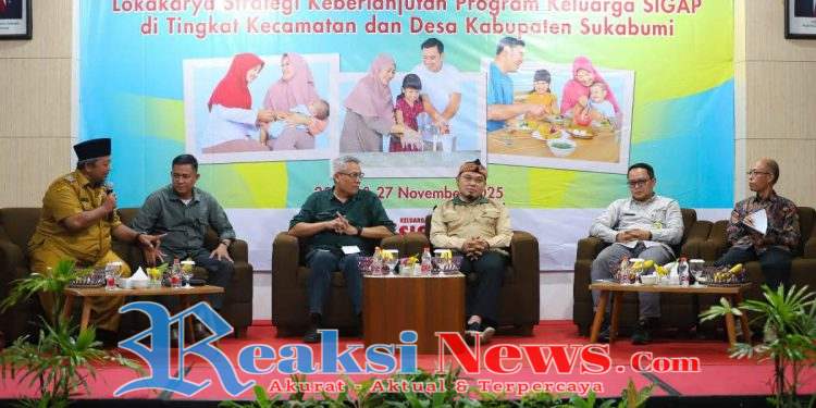 Lokakarya Keberlanjutan Program Keluarga SIGAP Wujudkan Generasi Emas 2045