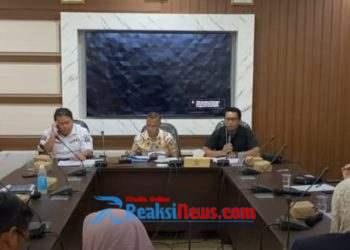 Komisi II DPRD Kota Sukabumi Hearing Bersama Ruang Berdaya Usaha dan Dinas PUTR Soal UMKM Food Court titik Juara di Kawasan Lapang Merdeka