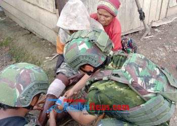 Jaya Sakti Sehat, Personil TK Agapa Tebar Pesona Berikan Layanan Kesehatan