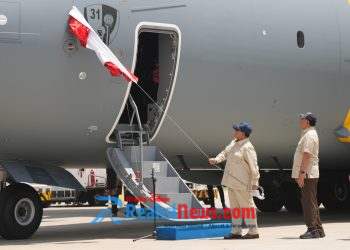 Pesawat A400M Resmi Datang Perkuat TNI, Prabowo: Tambah Kemampuan Udara Indonesia