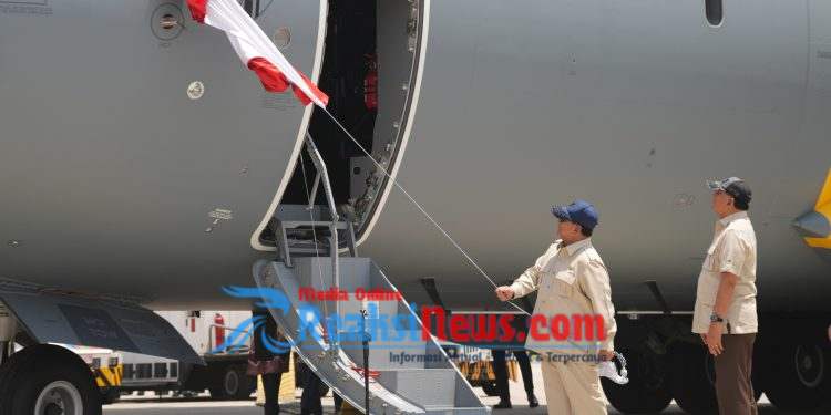 Pesawat A400M Resmi Datang Perkuat TNI, Prabowo: Tambah Kemampuan Udara Indonesia