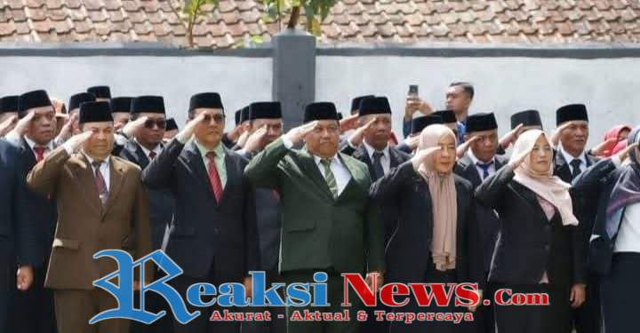 Ketua DPRD dan Walikota Sukabumi Menghadiri dan Memimpin upacara Peringatan Hari Pahlawan Nasional pada tanggal 10 November 2025 di Kota Sukabumi