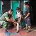 Babinsa Warungkiara Sertu H. Agus Ramdani Koramil 2203/Warungkiara Bantu Warga Dapatkan Kaki Palsu Lewat Kerja Sama Relawan Donatur