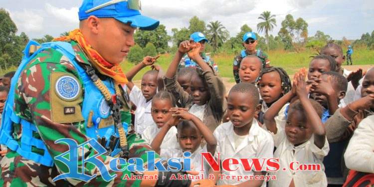Ditugaskan Presiden Prabowo ke Afrika, Satgas TNI Bangun Generasi Sehat di Kongo