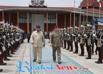 Prabowo Lepas Langsung Kepulangan Raja Yordania Abdullah II, Jet Tempur Mengudara di Langit Jakarta