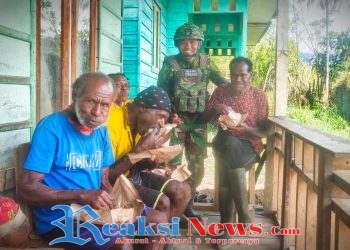 Jaya Sakti Berbagi, Personil TK Bilai Tumbuhkan Keakraban Dengan Masyarakat Pedalaman