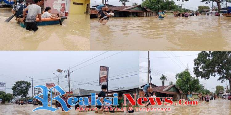 Dampak Banjir, Warga Pematang Tengah Tanjung Pura Lengkap dengan Penderitaan