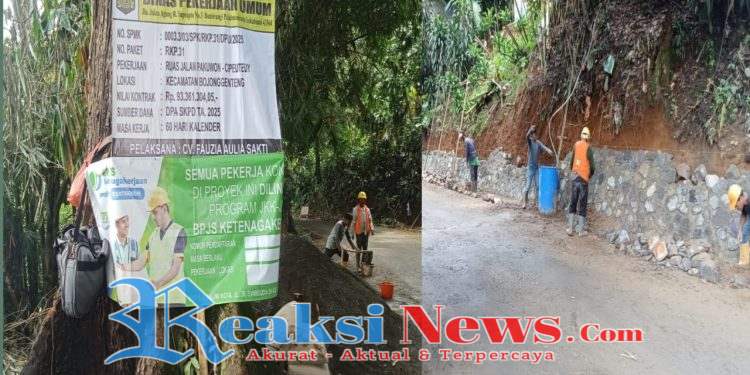 Berjalan Sejak 24 November, Pembangunan Jalan Pakuwon-Cipeuteuy Disambut Meriah, Jawab Kekhawatiran Musim Penghujan