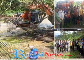 Danramil 0607-12/ Parungkuda Hadiri Pembukaan Normalisasi Sungai Cipamatutan–Cicatih di Kecamatan Bojonggenteng
