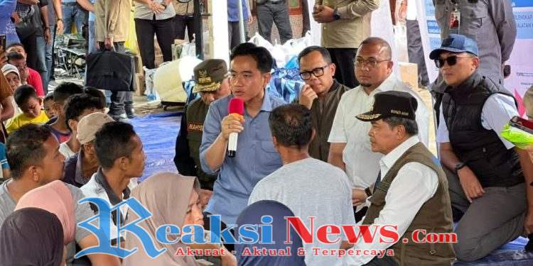 Kawal Arahan Presiden Prabowo, Wapres Gibran Tinjau Lokasi Terdampak Banjir di Agam