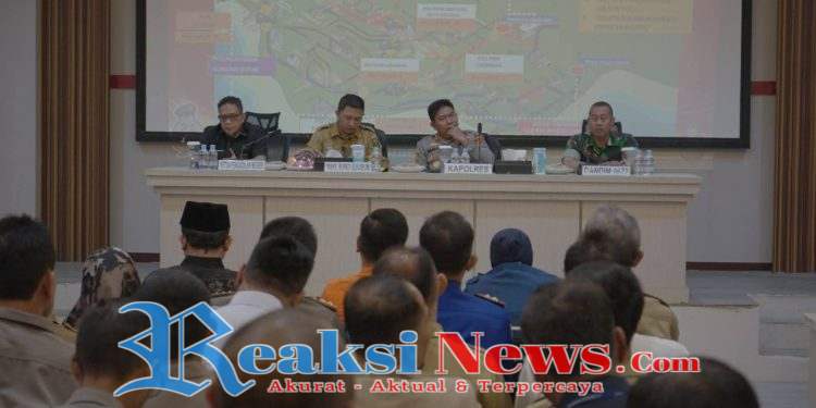 Rakor Lintas Sektor Operasi LiLin, Wabup Sukabumi Agenda Penting Kesiapan Akhir Jelang Nataru