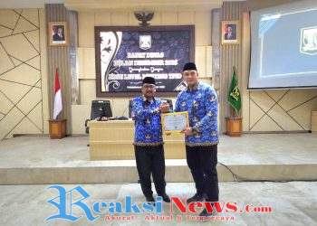 BAPEDA Terima Penghargaan Bupati Sukabumi dengan Kategori “A” Memuaskan