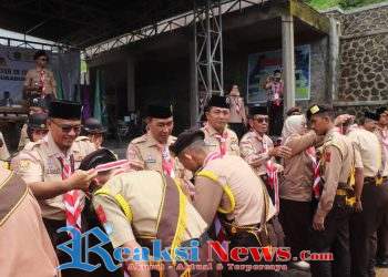 Sebanyak 1.051 Anggota Pramuka Dianugerahi Tanda Pramuka Garuda Oleh Ketua Kwarcab Kabupaten Sukabumi