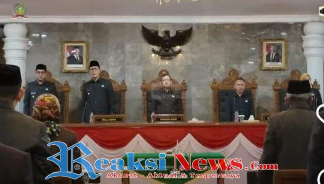 Rapat Paripurna DPRD Kota Sukabumi, Bahas Penyampaian Raperda APBD 2026