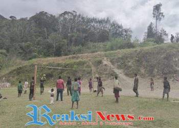 Jaya Sakti Menyapa. Olahraga Voli Bersama TK Atau Pos Maya, Semangat Kebersamaan Warga Ngagemba dan Ogeapa