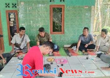 Peltu Andi Danpos Bantargadung Koramil 2203/Warungkiara, Koordinasi dengan Jajaran Koperasi Bahas Rencana Pembangunan Gedung Koperasi Desa Merah Putih