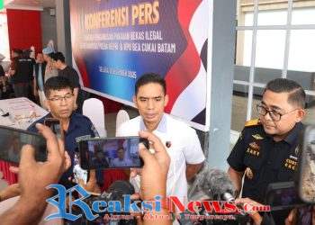 Kolaborasi Ditreskrimsus Polda KEPRI-BEA Cukai Batam, Pakaian Bekas Ilegal dan Lima Pelaku Berhasil Diamankan