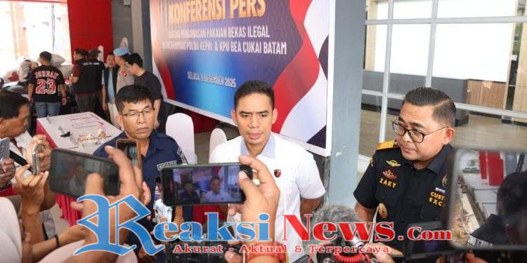 Kolaborasi Ditreskrimsus Polda KEPRI-BEA Cukai Batam, Pakaian Bekas Ilegal dan Lima Pelaku Berhasil Diamankan