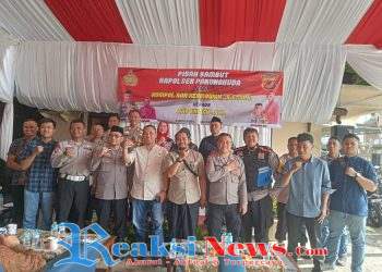 Pisah Sambut Kapolsek Parungkuda Kompol Aah Hermawan Resmi digantikan AKP Erwan