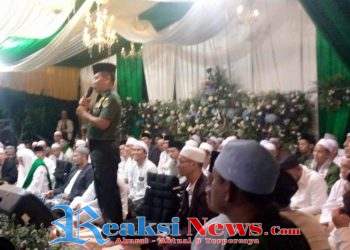 Dandim 0607/ Kota Sukabumi Hadiri Haul Imam Al-Ghazali Pesantren Judatul Uqba (PAJADA)