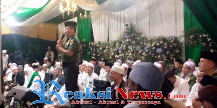 Dandim 0607/ Kota Sukabumi Hadiri Haul Imam Al-Ghazali Pesantren Judatul Uqba (PAJADA)