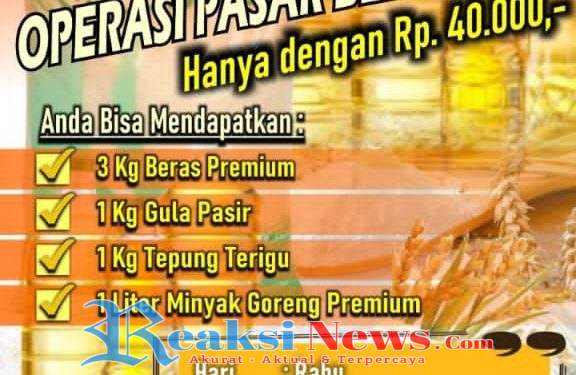 Harga Sembako Naik? Pemdes Karang Tengah Gelar Oprasi Pasar Bersubsidi Ringankan Beban warga