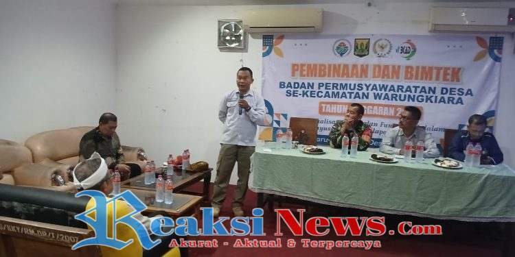 Camat Warungkiara: BPD Harus Jadi Mitra Strategis Pemerintah Desa