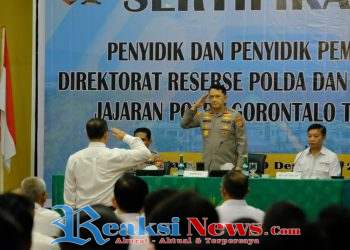 Tak Main-Main! Polda Gorontalo Gelar Sertifikasi Penyidik Demi Penegakan Hukum Profesional