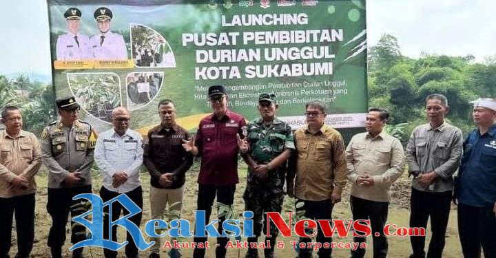 Ketua Komisi II DPRD Kota Sukabumi Menghadiri Launching Pusat Pembibitan Durian Unggul di Kota Sukabumi