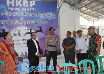 Forkopimda Sukabumi Pastikan Malam Natal 2025 Berlangsung Aman di Palabuhanratu