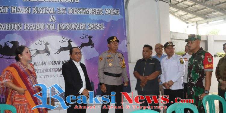 Forkopimda Sukabumi Pastikan Malam Natal 2025 Berlangsung Aman di Palabuhanratu