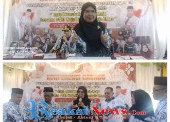 Terpilih Aklamasi Hj Nurlaelah Resmi Pimpin PGRI Kecamatan Caringin Masa Bakti 2025-2030