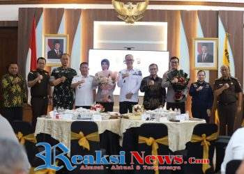 Pisah Sambut Kapolresta Sukabumi, Wabup Sampaikan Pentingnya Menjaga Sinergitas